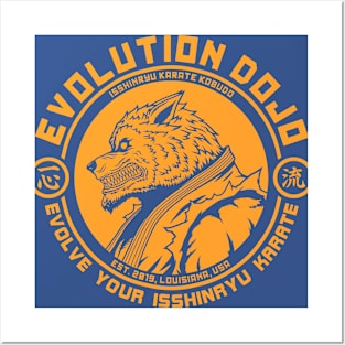 Evolution Dojo Alpha Launch Posters and Art